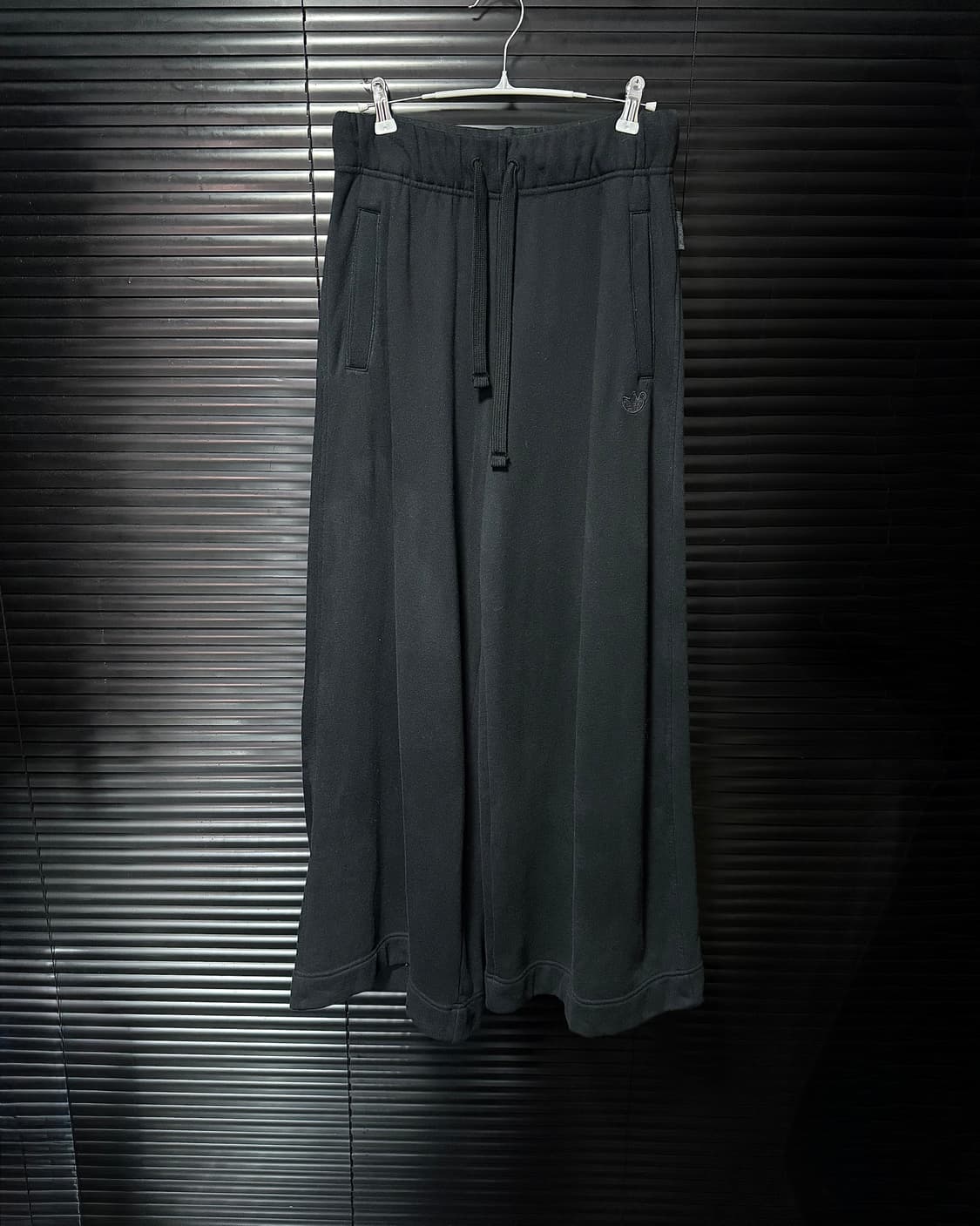 아디다스 블루버전 와이드 레그 스웻 팬츠 와이드 면 통바지 S 밴딩 끈 상품이미지2