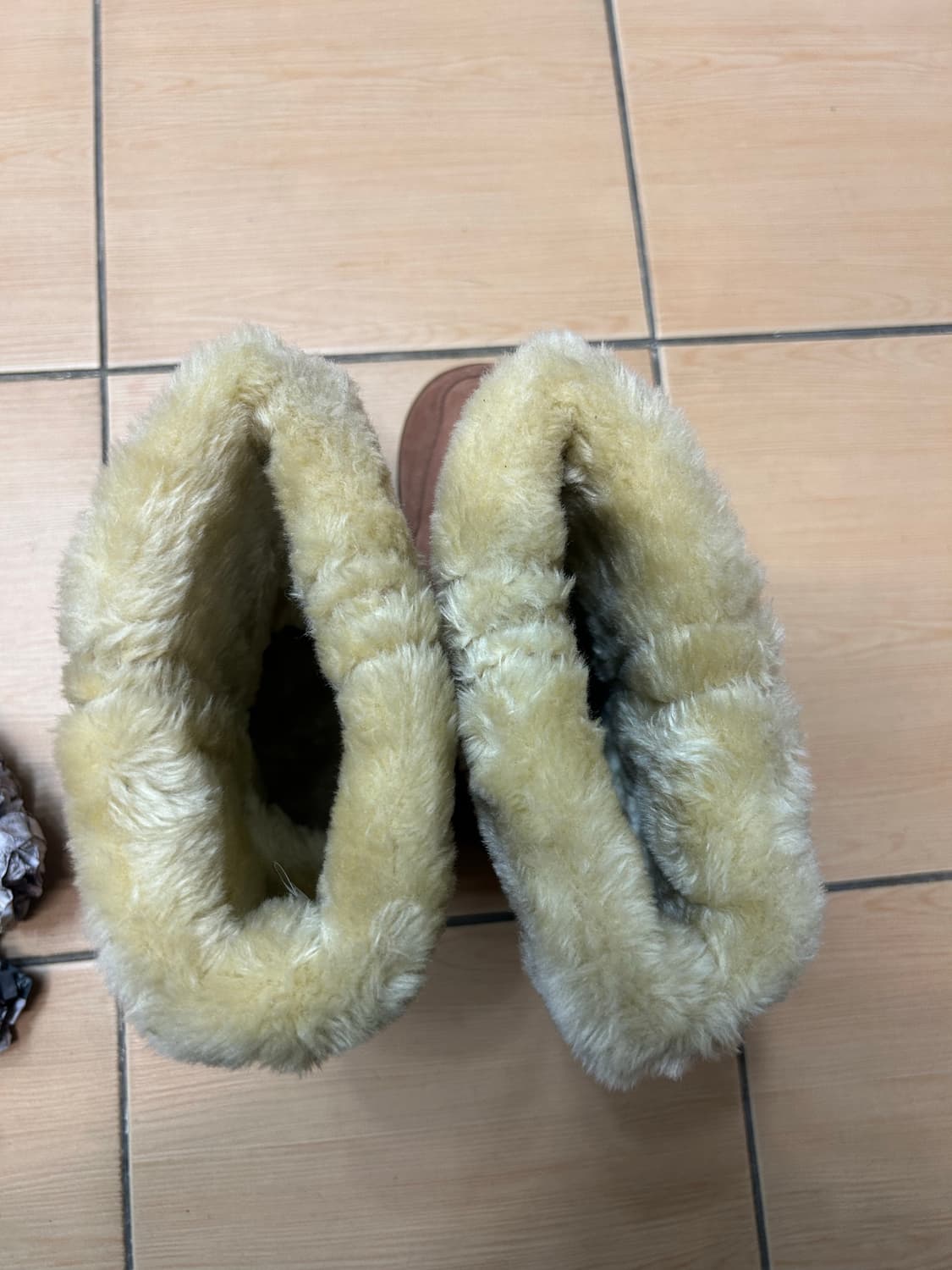 스웨이드 퍼부츠  상품이미지5