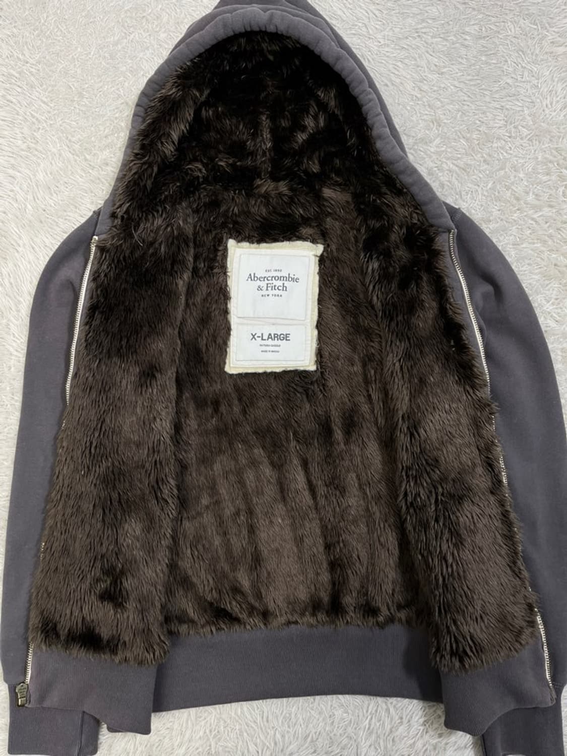 아베크롬비 울프죠 후드 집업/#2925 상품이미지5