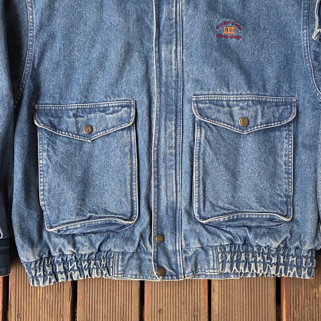Lee 데님 봄버 자켓 상품이미지3