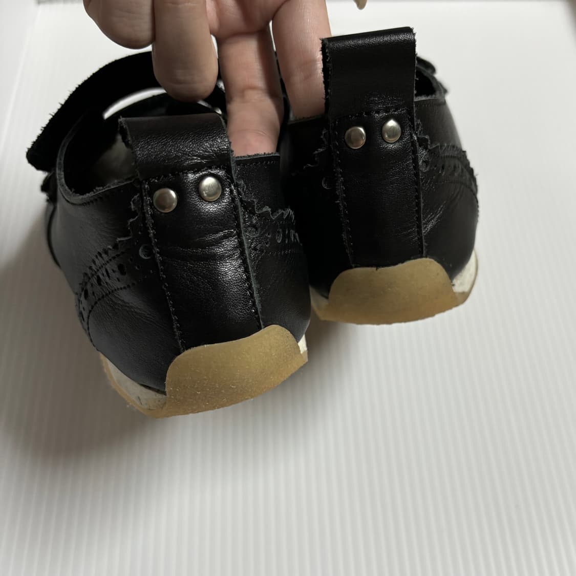 Comme des garcons 꼼데가르송 트리콧 메리제인 스니커즈 상품이미지5