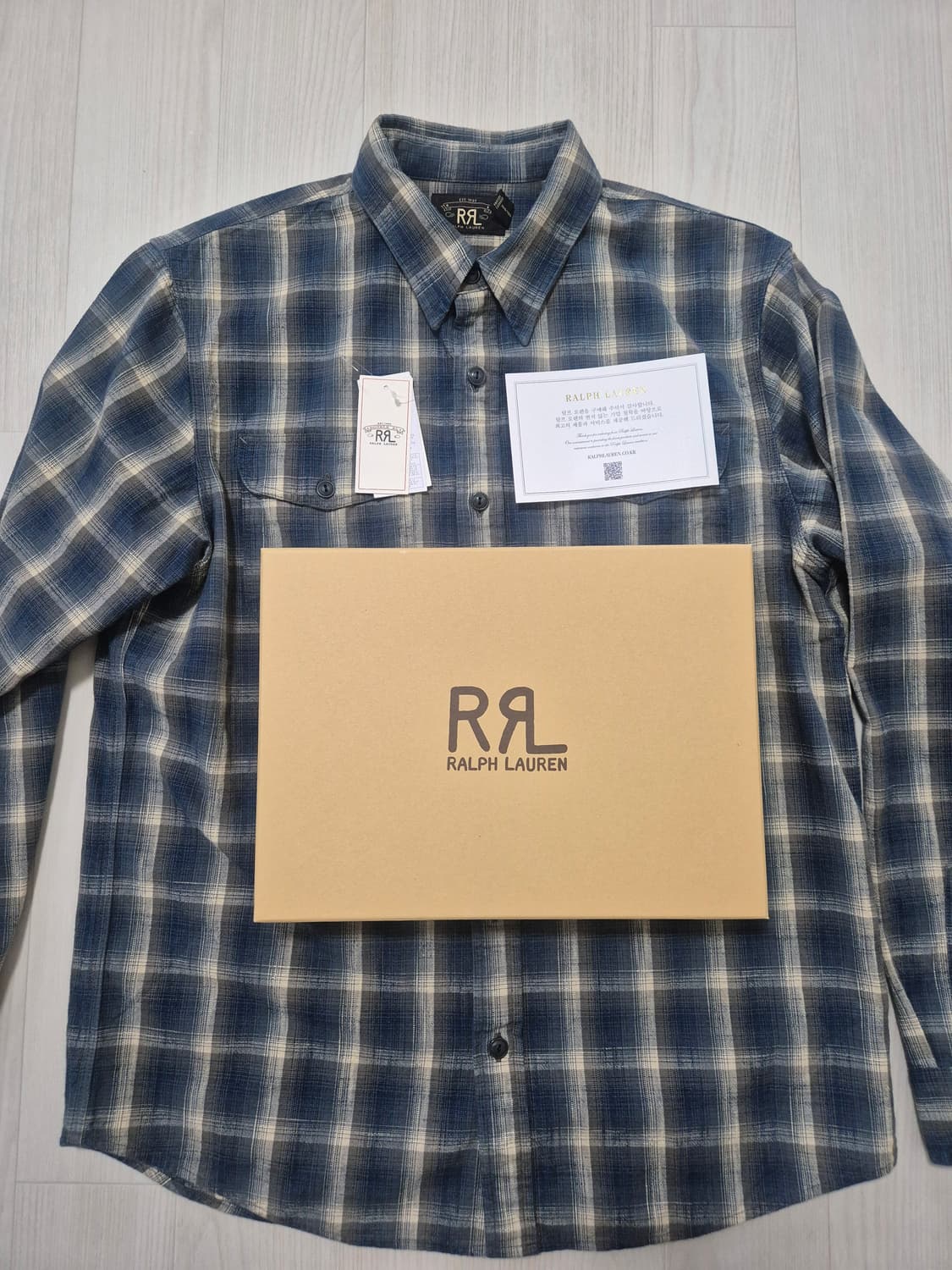 RRL 플래드 우븐 워크셔츠 L 상품이미지2