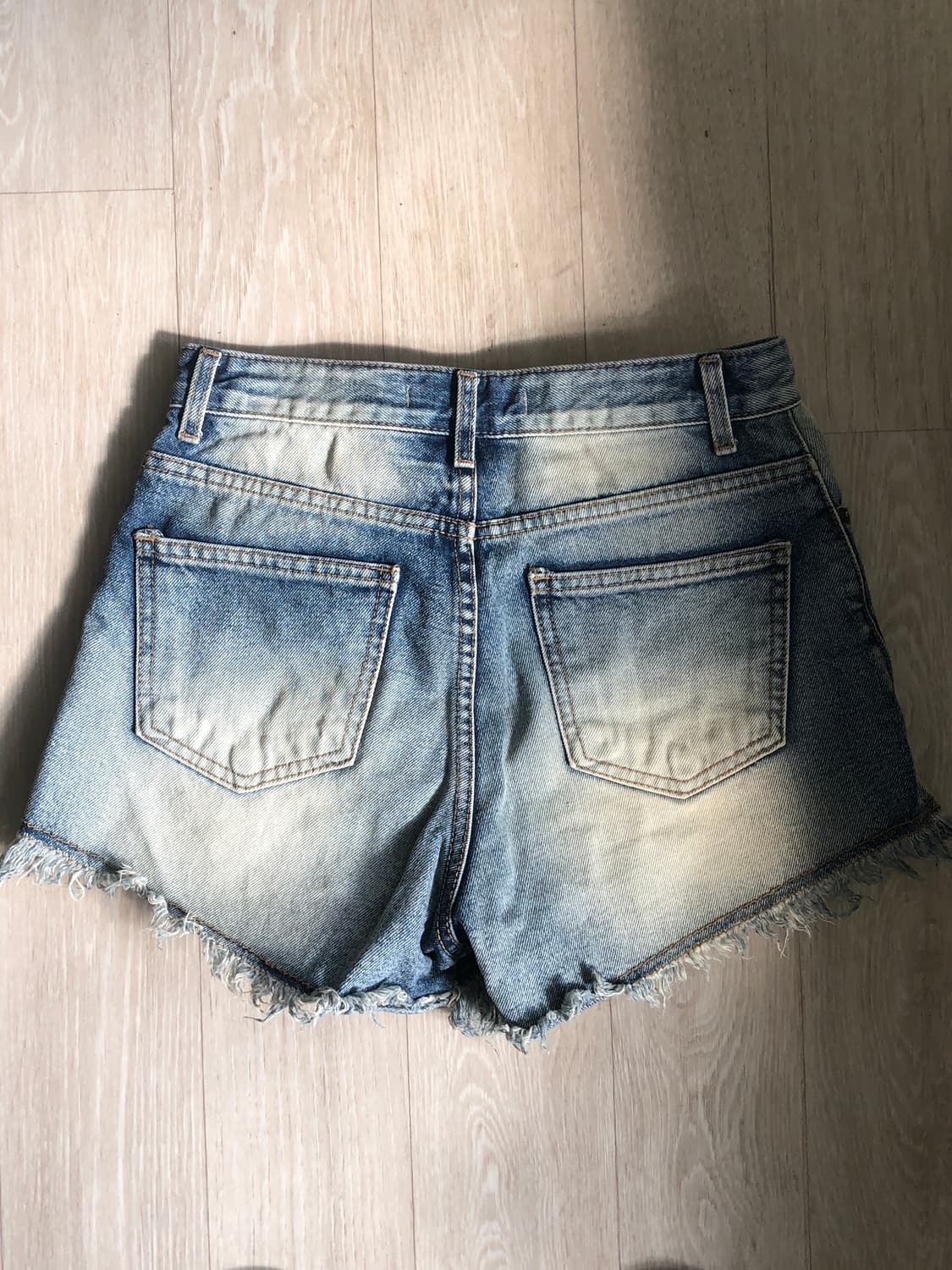 보헤미안서울 데님 워싱 쇼츠 M 상품이미지2