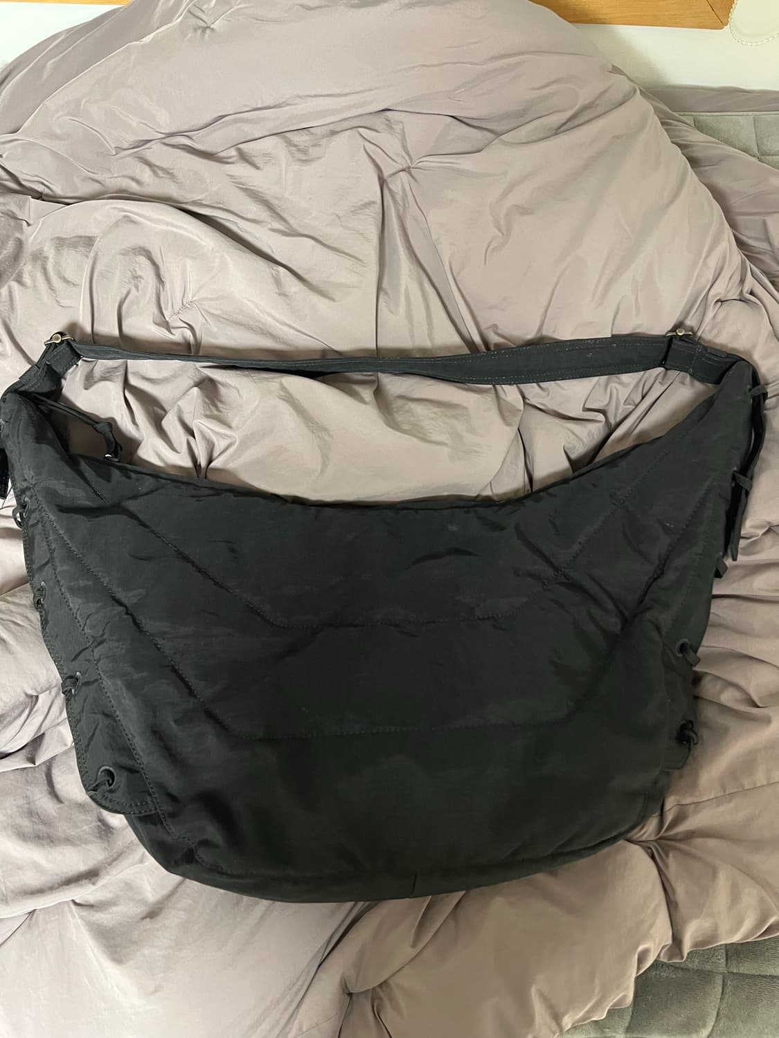 르메르 소프트 게임백 L블랙 상품이미지1