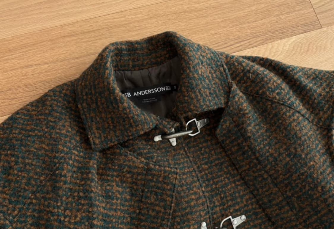 앤더슨벨 스카프 레이어드 코트 S 상품이미지3