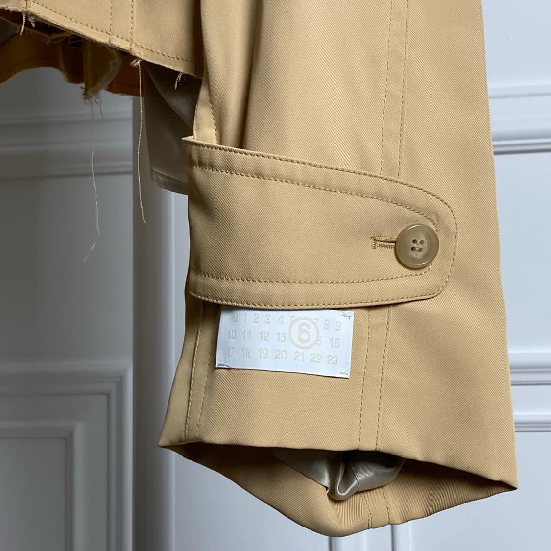 마르지엘라mm6  카라변형 트윌 자켓 상품이미지9