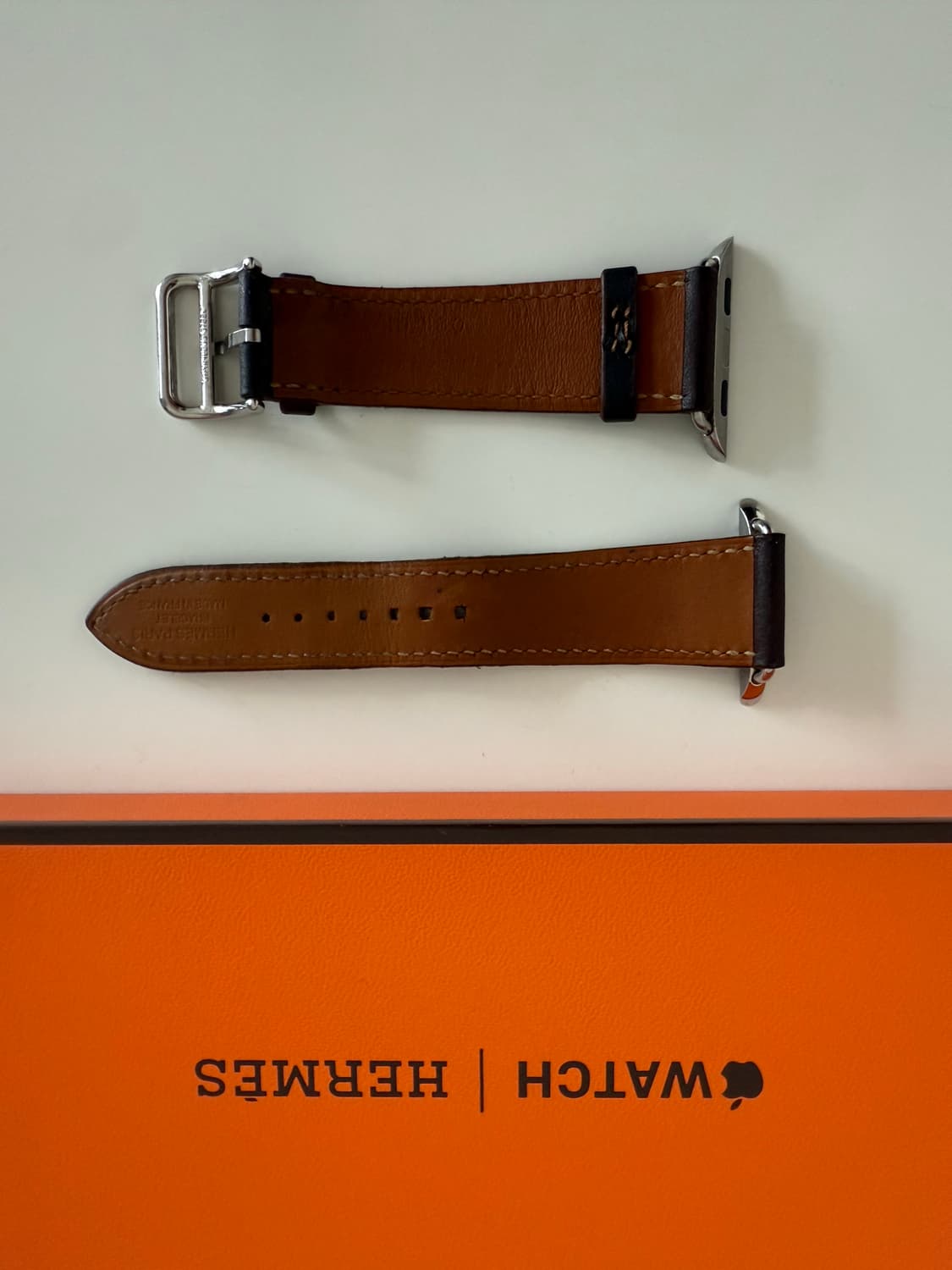 에르메스 애플 워치 브라운 스트랩 40-41mm 상품이미지2