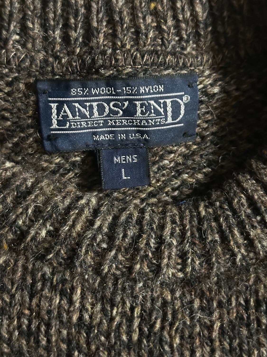 usa-Lands’ End 울 니트 상품이미지2