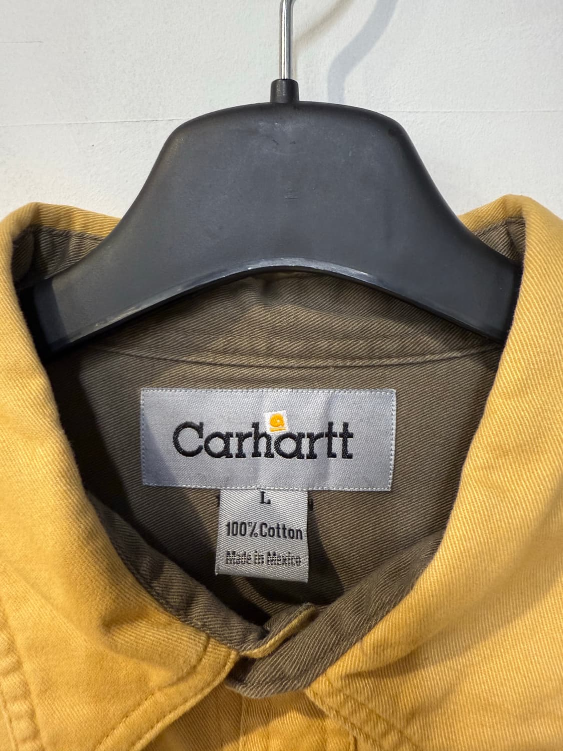 칼하트 옐로우 긴팔셔츠 상품이미지3