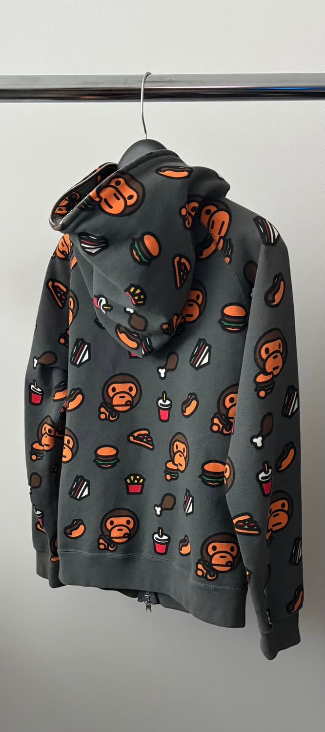 오늘만 18 베이프 정크푸드 베이비마일로 후드집업 junk food 상품이미지2