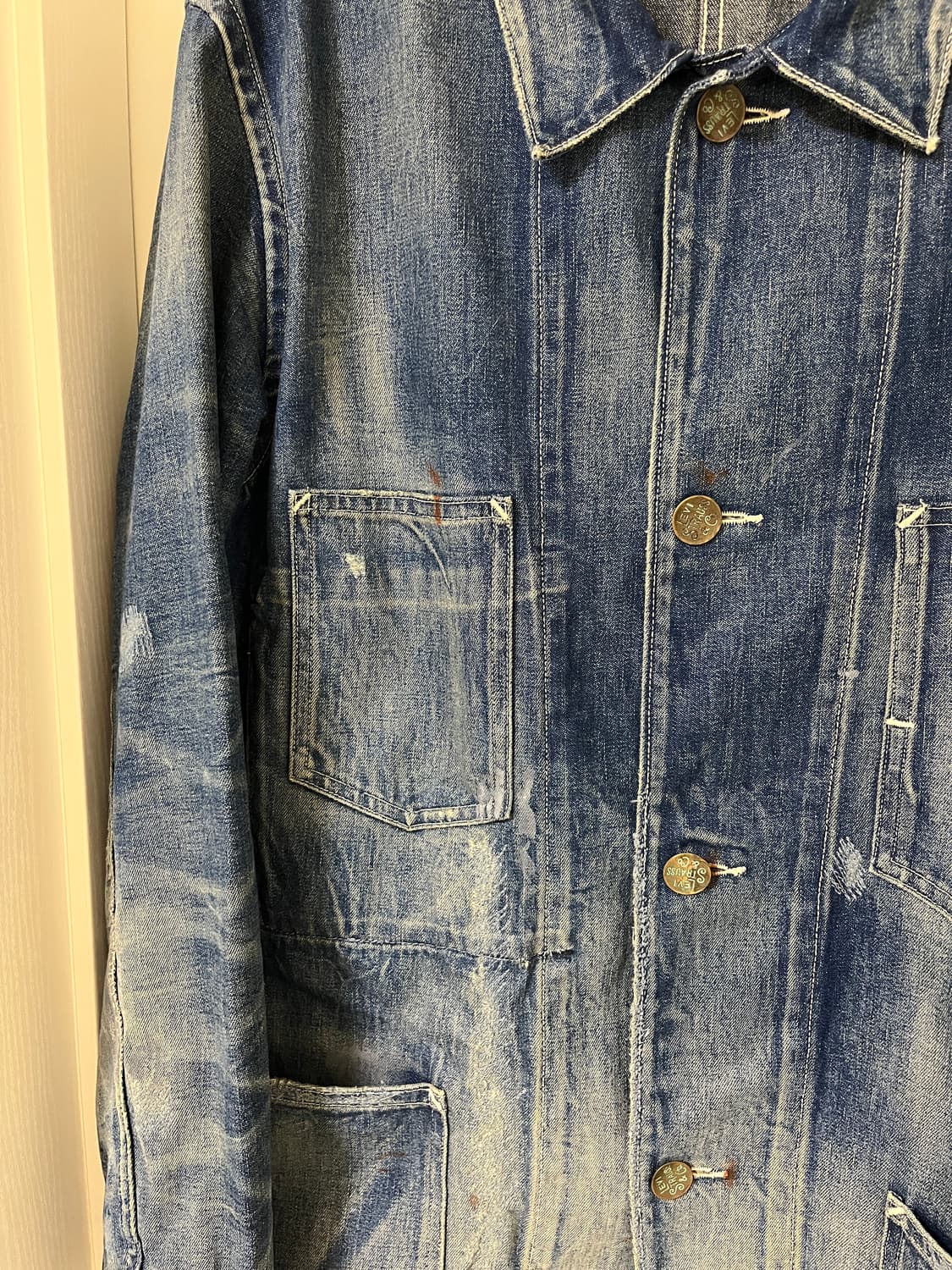 리바이스빈티지클로딩 LVC1920 Lot67 Sack Coat 콘밀 M 상품이미지3