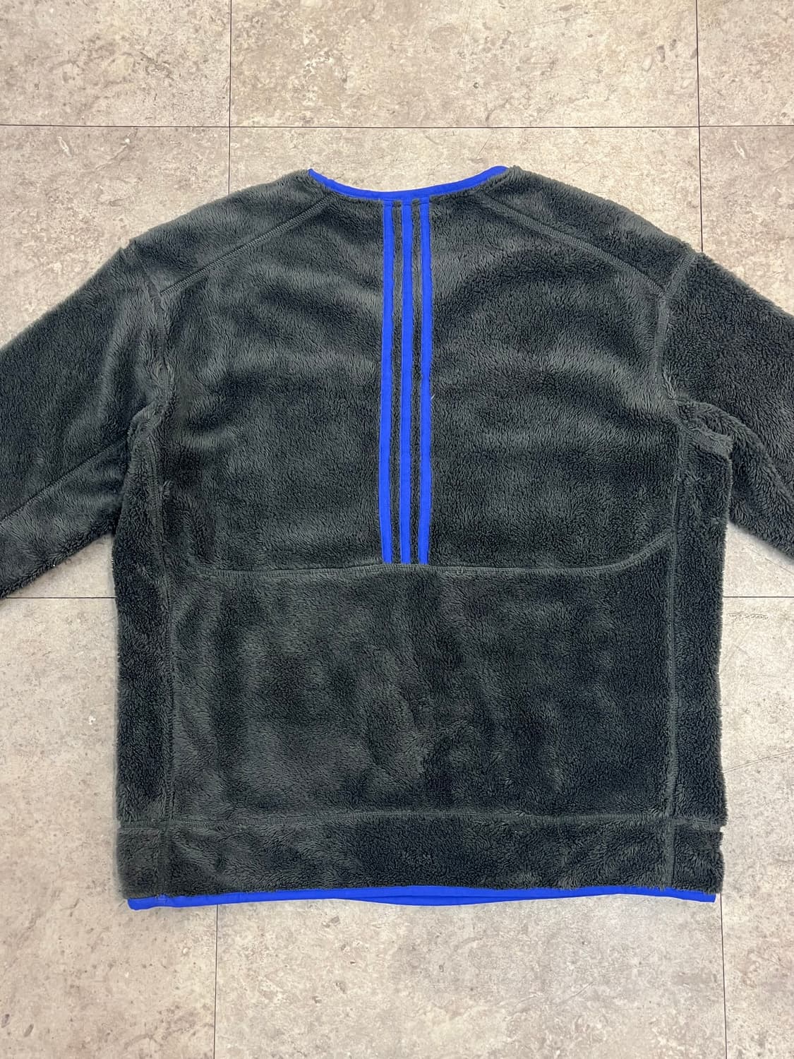 아디다스 플리스 맨투맨 그레이 L #csz3694 상품이미지7