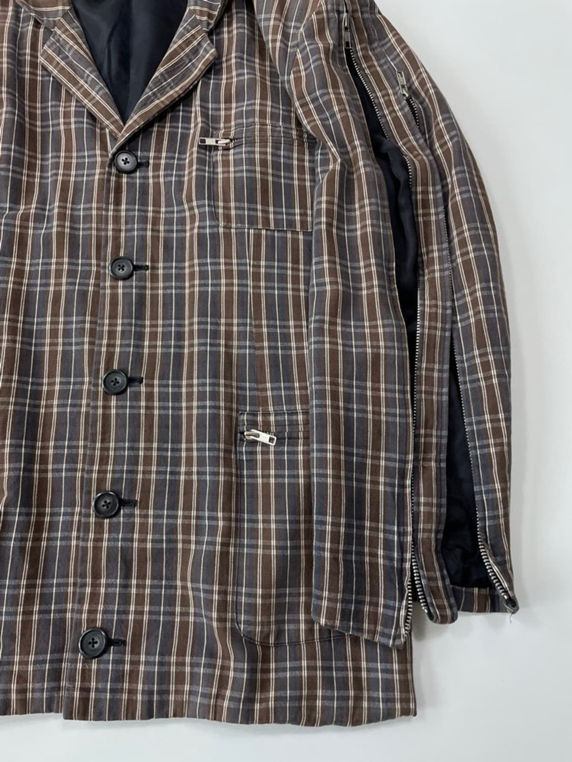 THE SPEW VTG SLEEVE ZIP DETAIL TAILORED  상품이미지5