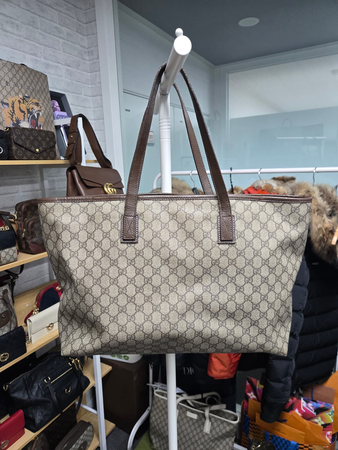 [특가][정품] 구찌 시그니처 라지 토트백 상품이미지2