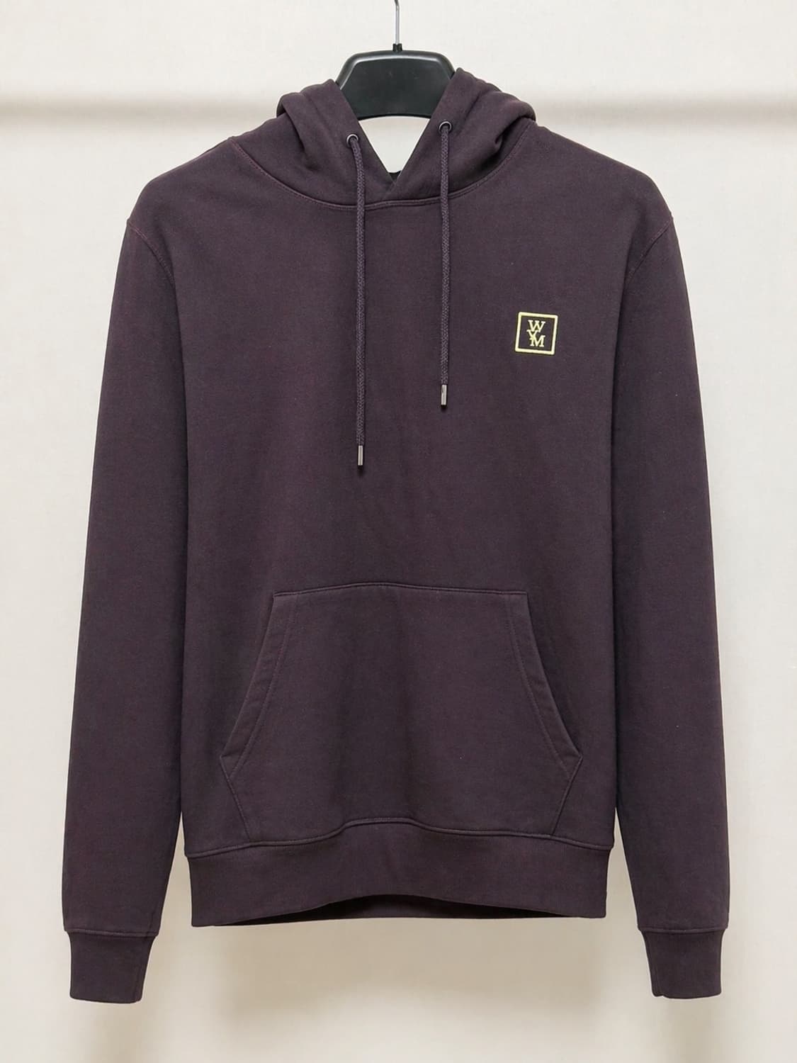 우영미 백로고 후드티 상품이미지1