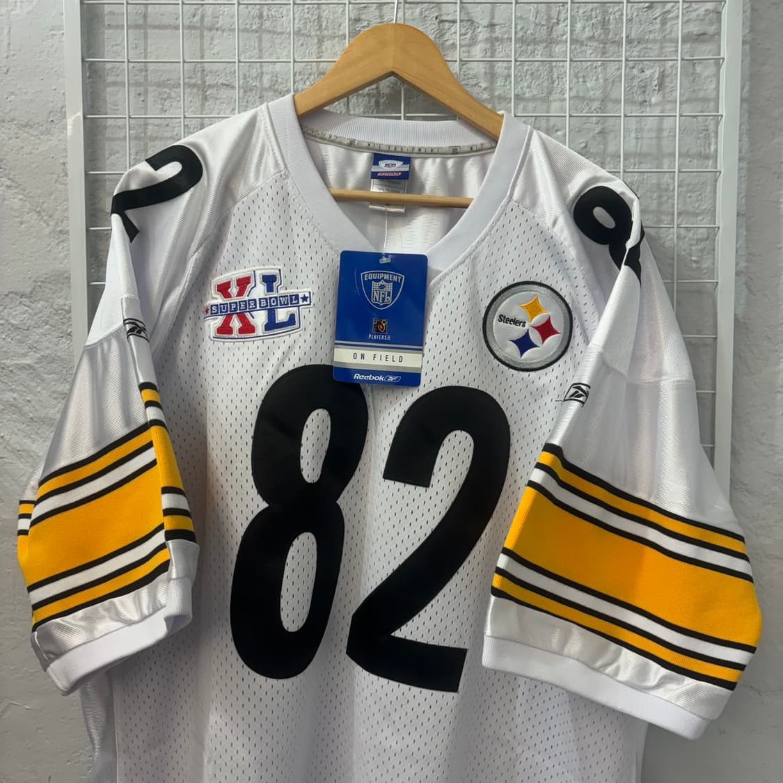 NFL X 리복 피츠버그 스틸러스 슈퍼볼 유니폼 져지 3XL  상품이미지3