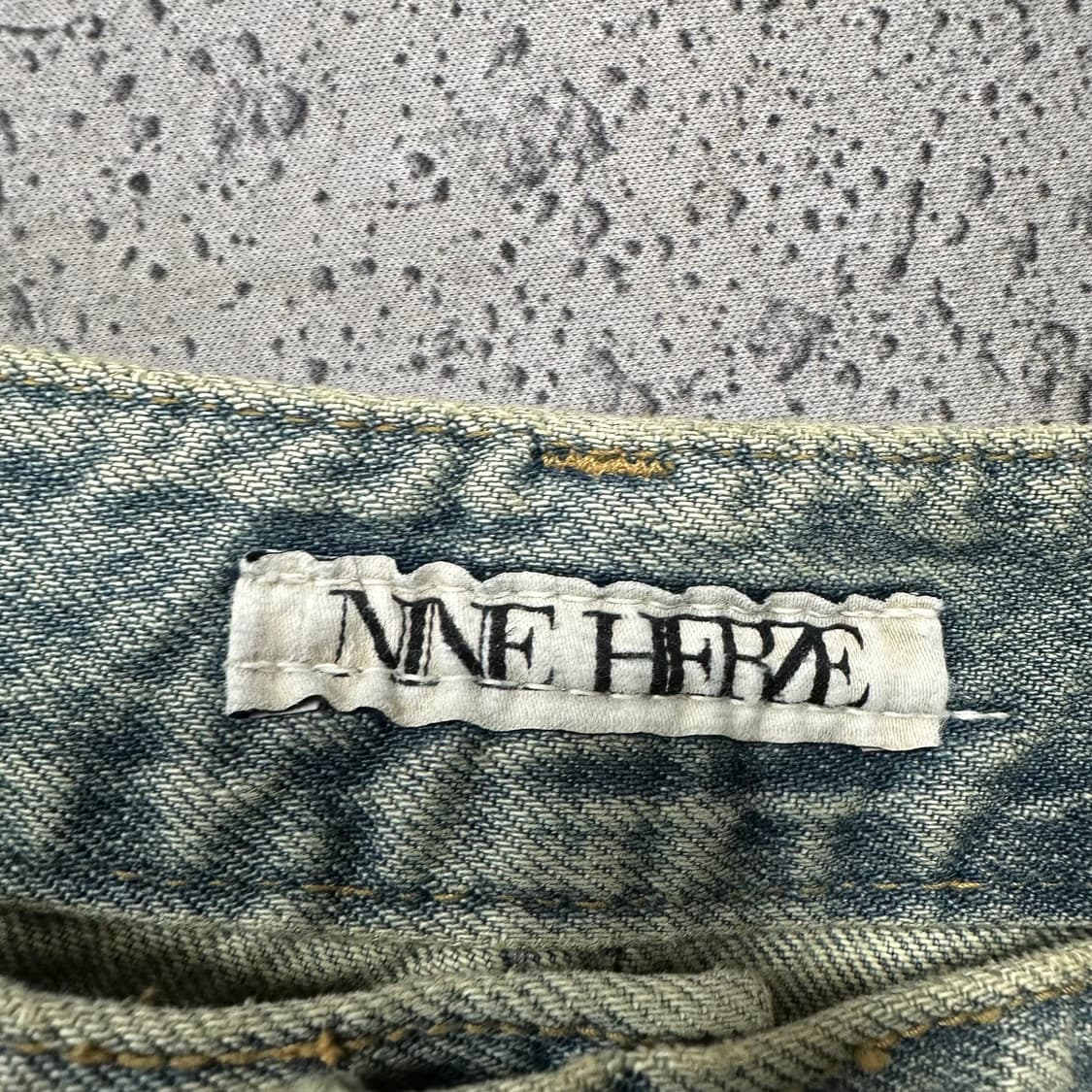 ✨ (만원 빈티지) NINE HERZE 데님 팬츠  상품이미지3