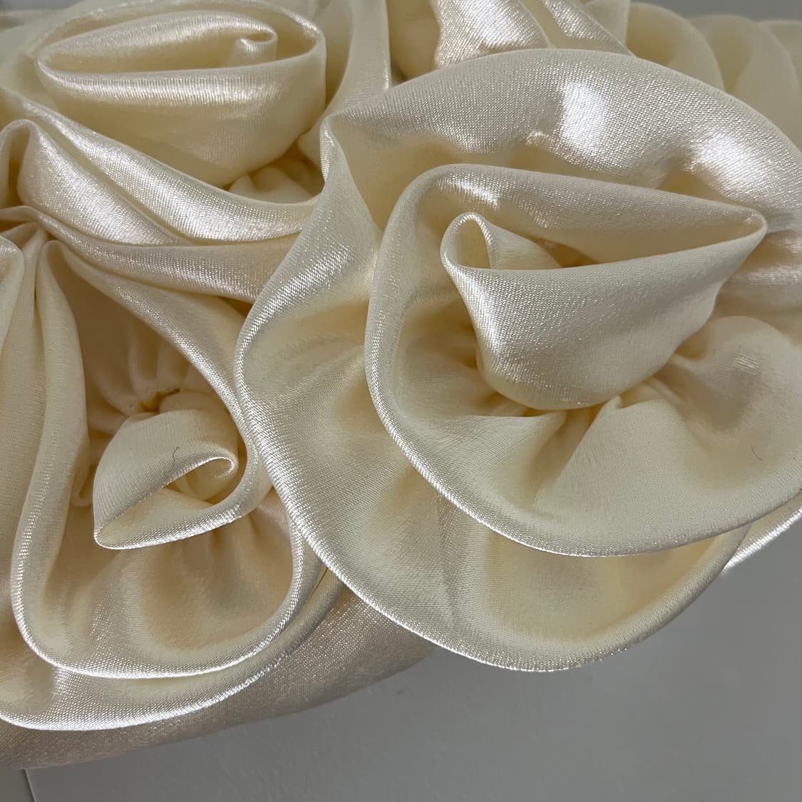 [JPN] 빈티지 재팬 핸드메이드 새틴 로즈 핸드백 상품이미지2