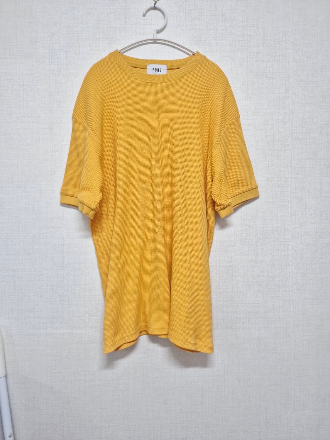 노랑색 반팔티셔츠 상품이미지1