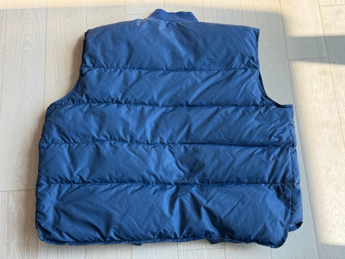 [Made in USA] 80-90s 에디바우어 블랙 택 구스다운 베스트 상품이미지3