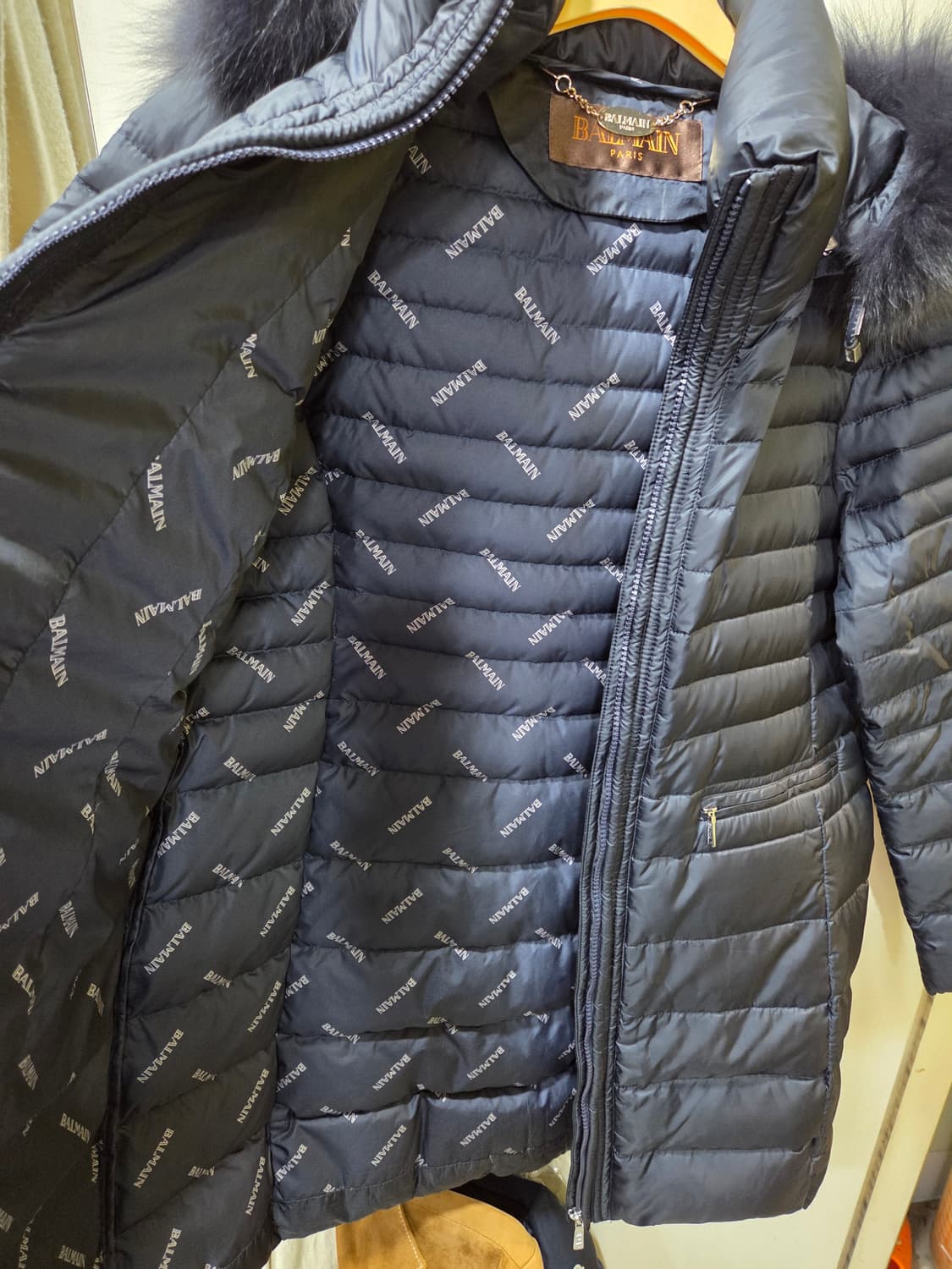 발망 폭스퍼 구스 패딩 상품이미지5