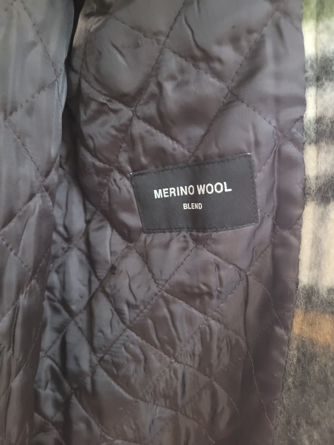 룩캐스트 블랙 체크 롱셔츠 자켓 코트 여성용 오버핏 55~77 상품이미지10