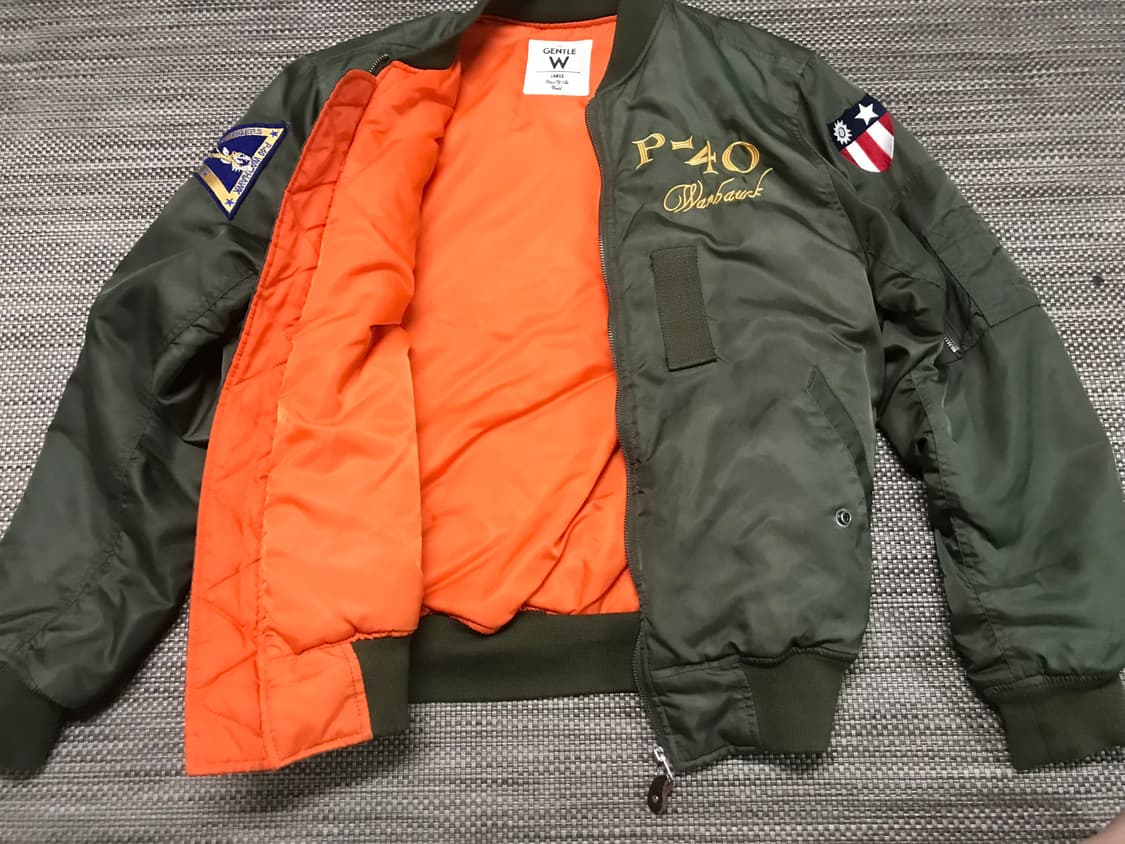 vintage 항공 점퍼 상품이미지2