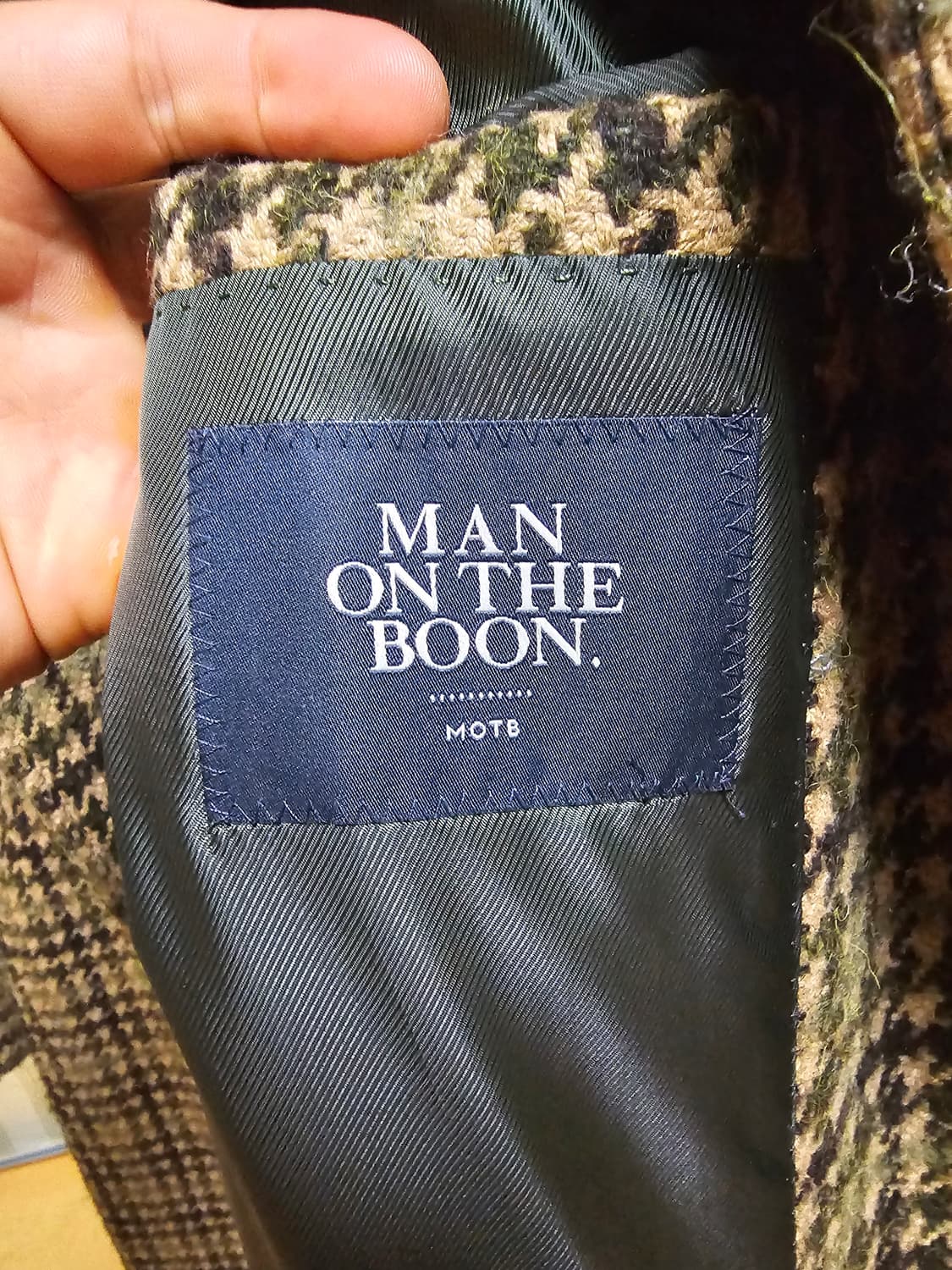 맨온더분 코트 트위드 48 상품이미지8