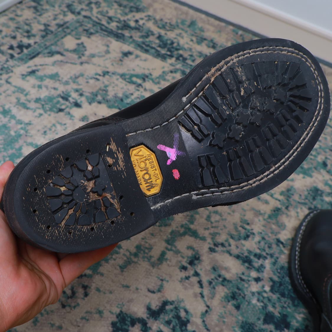 Wesco 웨스코 보스 모리슨 엔지니어부츠 블랙 8D 260 상품이미지5