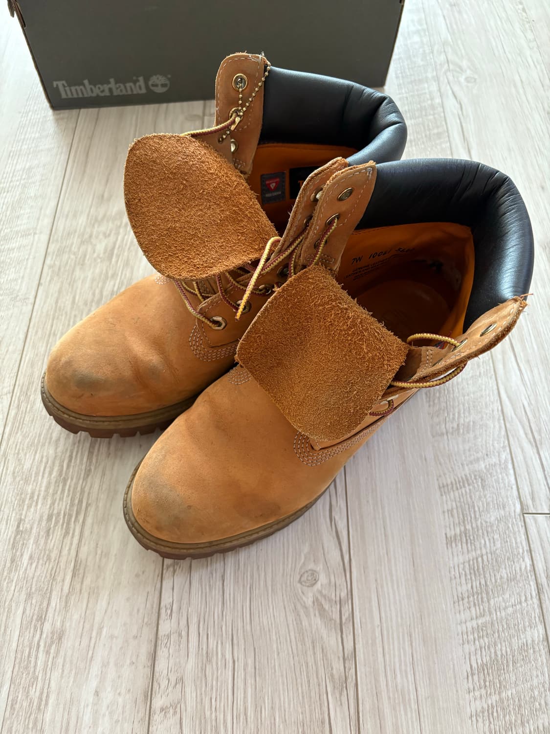 팀버랜드 프리미엄 6인치 워커 부츠 250 상품이미지1