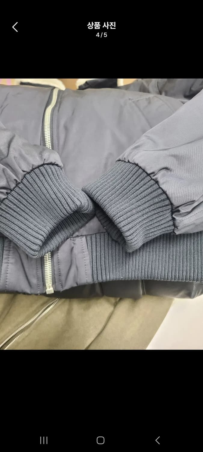 ZARA 자라 콤비 칼라 재킷 3286/505 M사이즈 상품이미지2