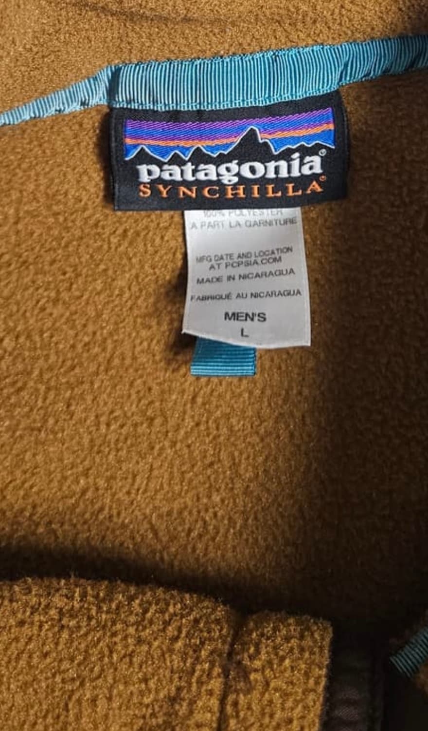 파타고니아 신칠라 베어브라운 L 상품이미지5