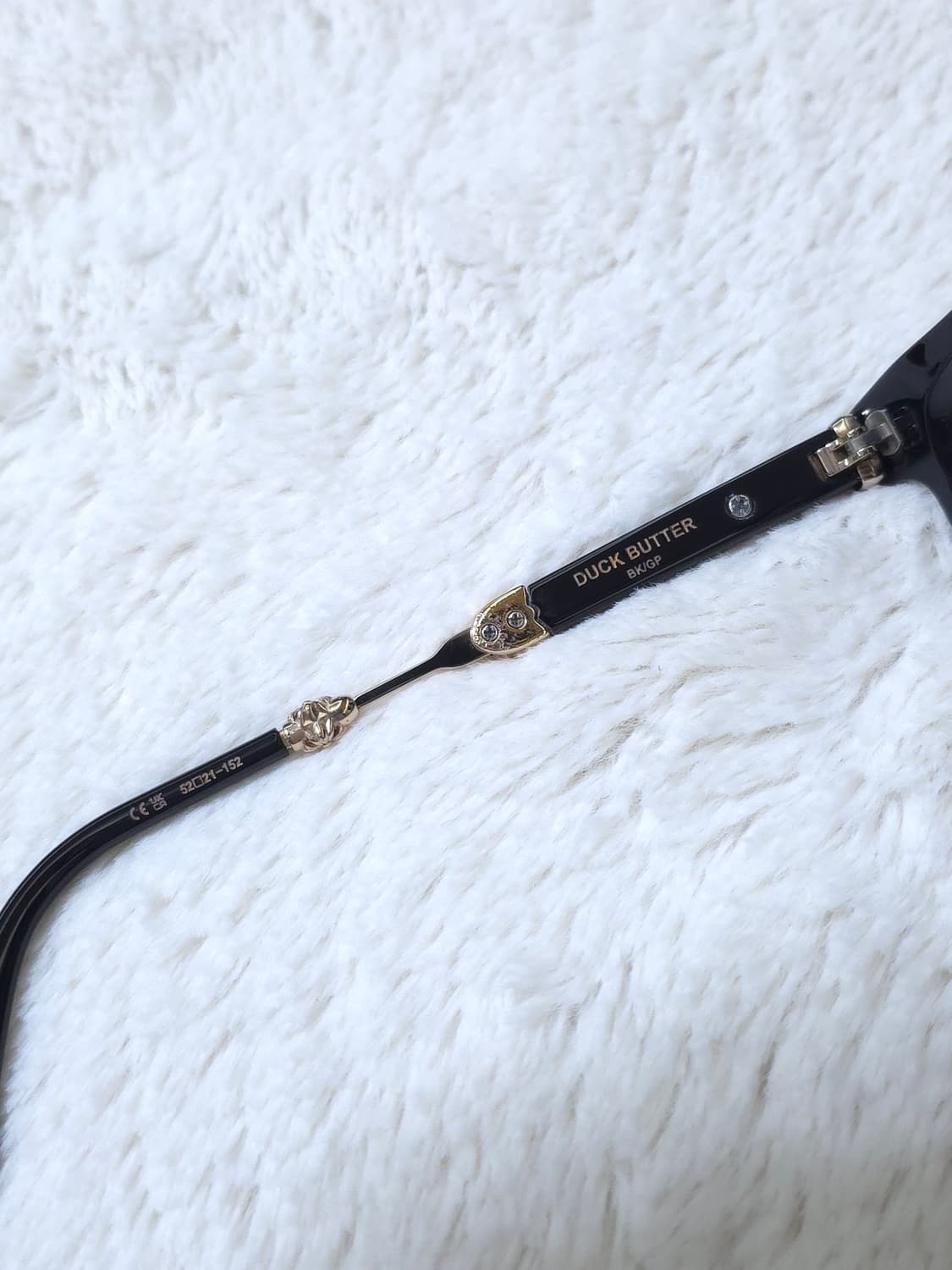 [OS] 크롬하츠 덕버터 안경 블랙 골드 상품이미지7