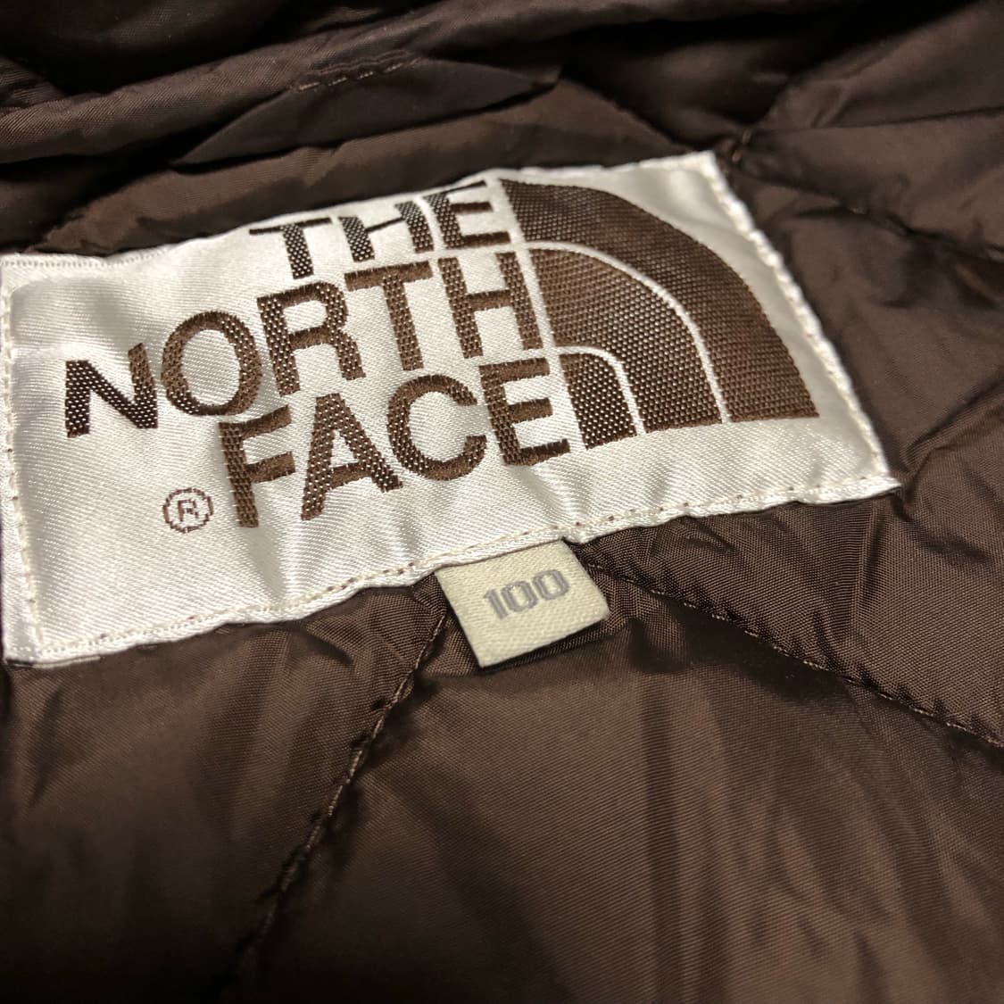 노스페이스 자켓 초코브라운 상태굿 상품이미지4
