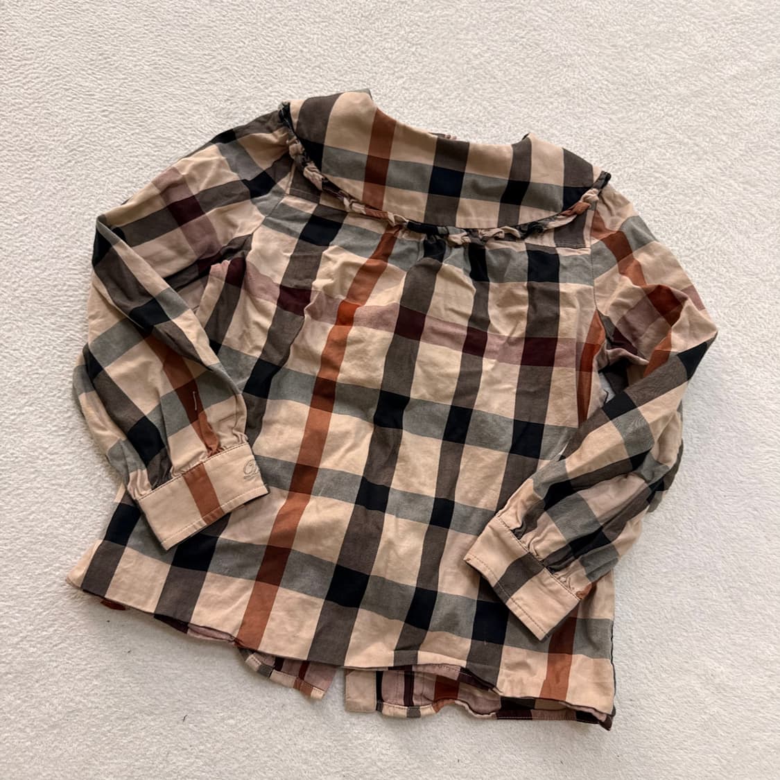130 닥스 키즈 블라우스 0609T2 상품이미지2