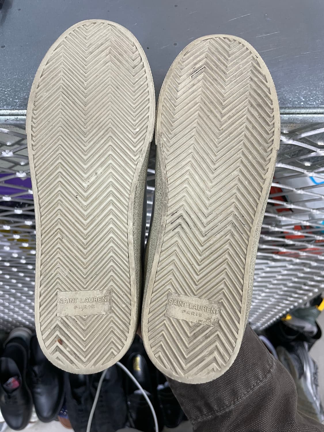 생로랑 코트 클래식 실버 38 (gr-4707) 상품이미지6