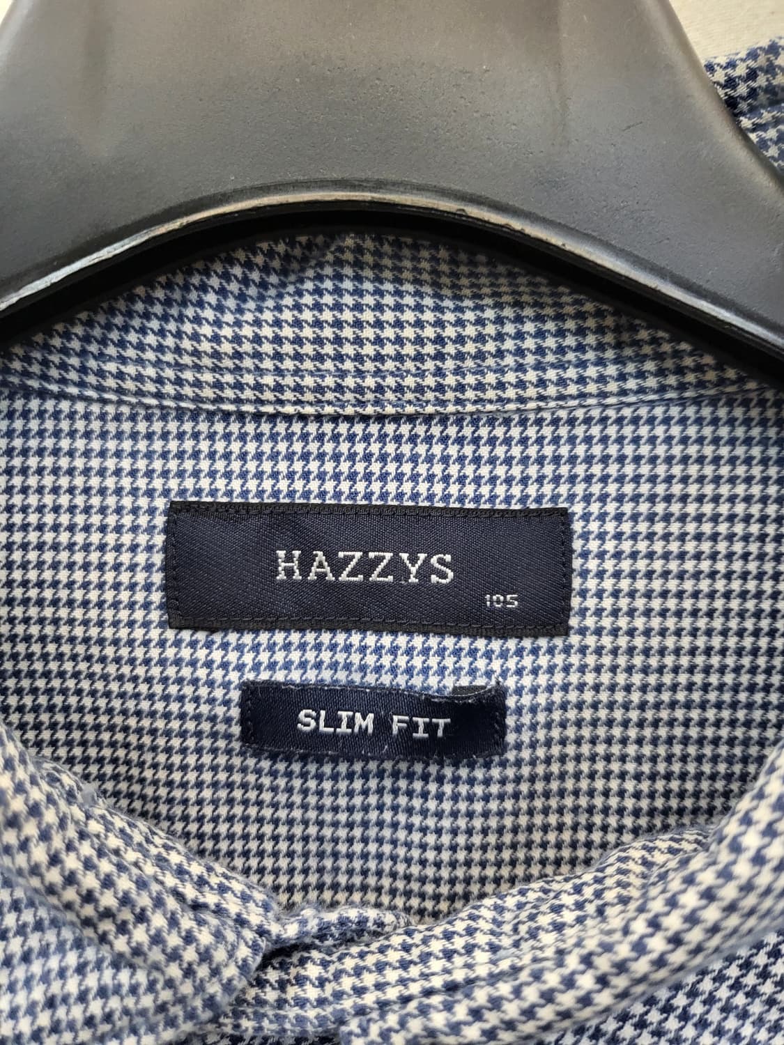 HAZZYS 체크 긴팔 셔츠 상품이미지4