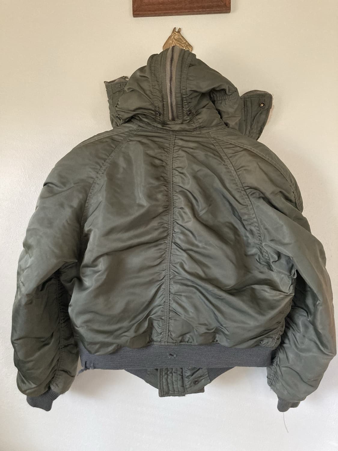 80s 알파 인더스트리 N-2B 플라이트 자켓 상품이미지6