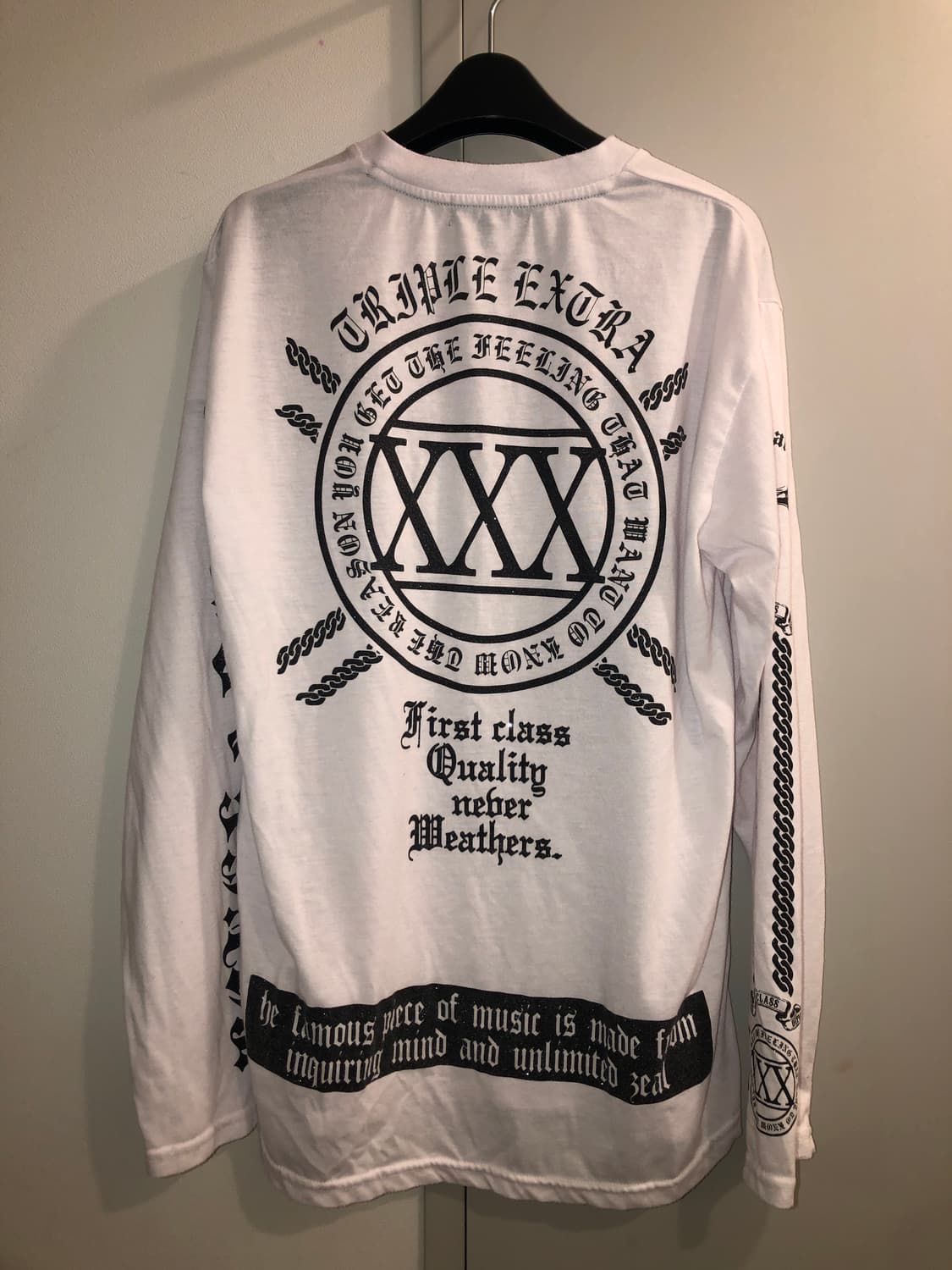 빈티지 Xxx 긴팔티 y2k 갸루 일본빈티지 295  상품이미지1
