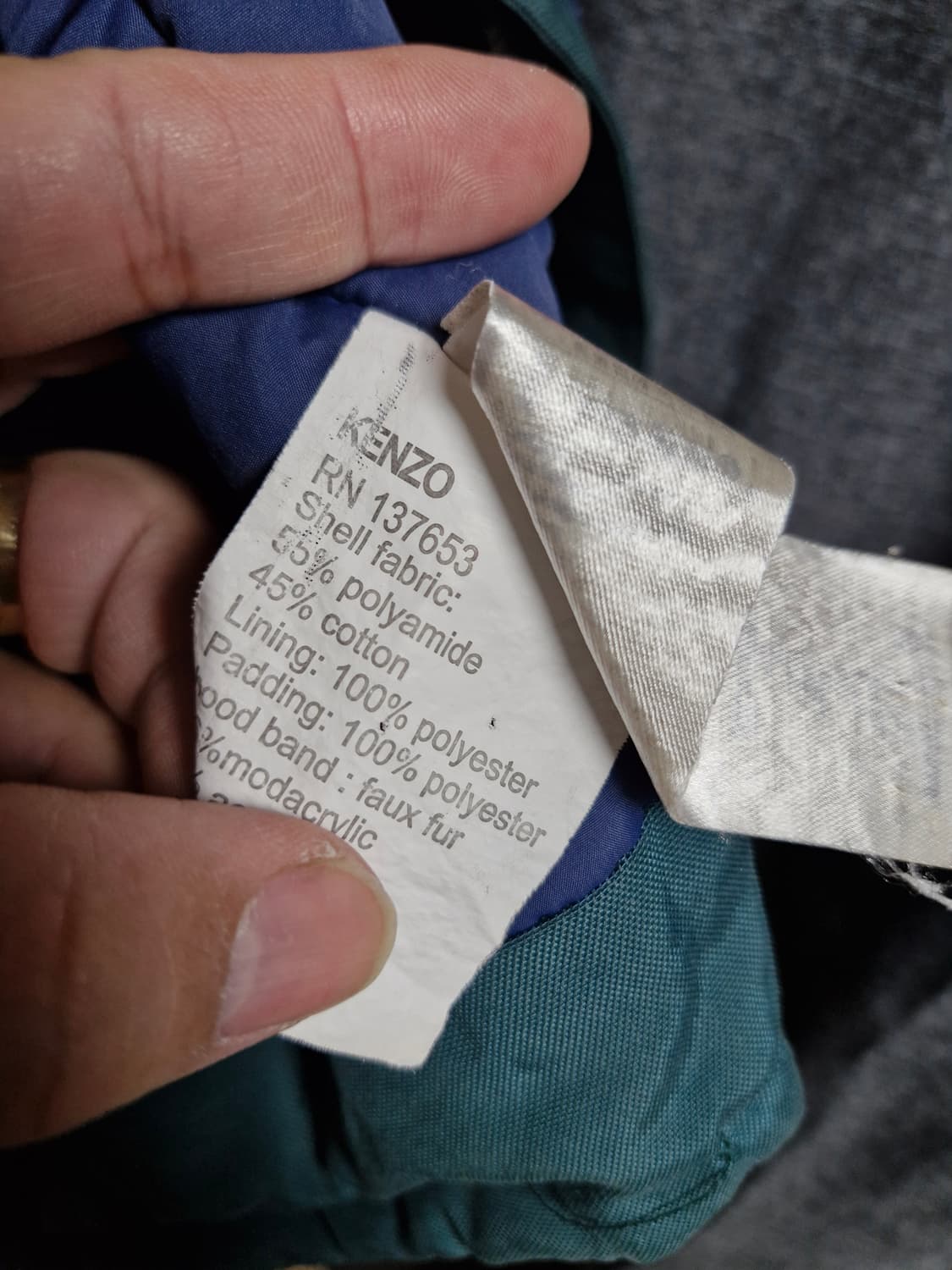 겐조 21fw 아동용 덕다운 이중패딩 8세용 상품이미지5