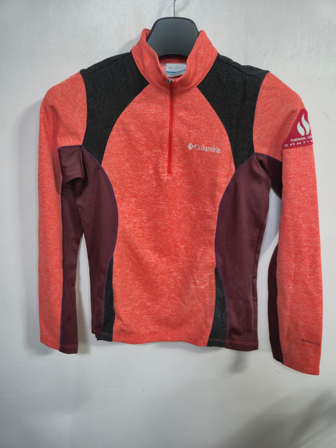 컬럼비아 여성 하프넥 긴팔 티셔츠 상품이미지2