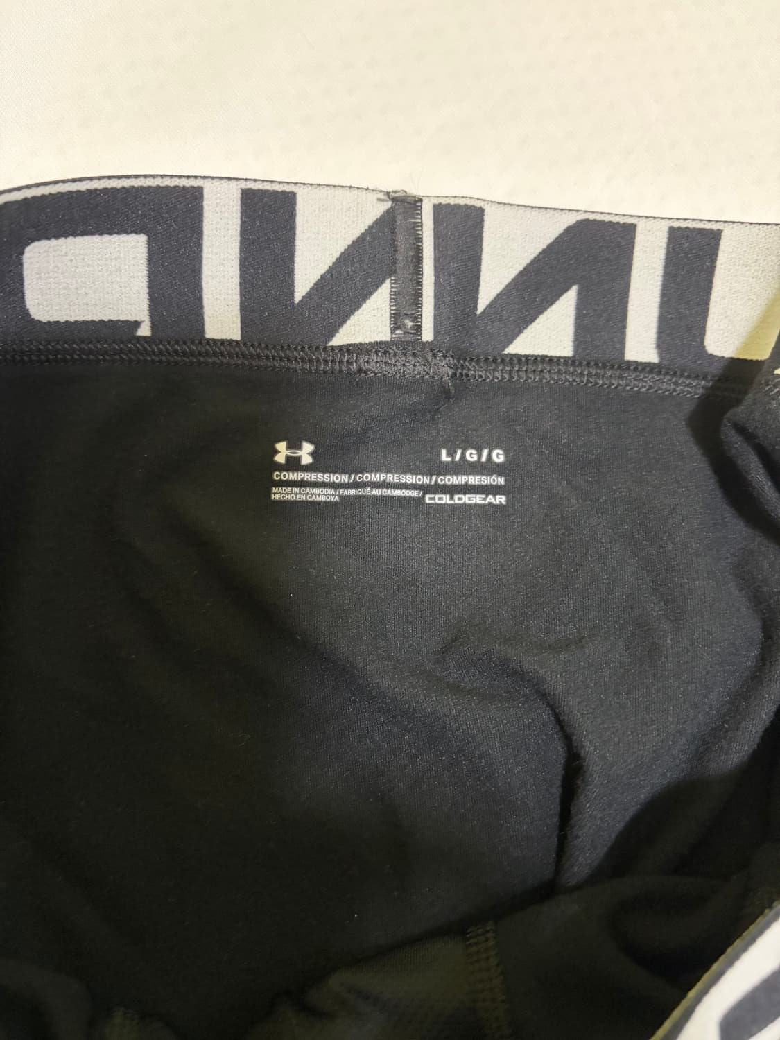 언더아머 콜드기어(겨울용) 남성용 레깅스 L사이즈 상품이미지5