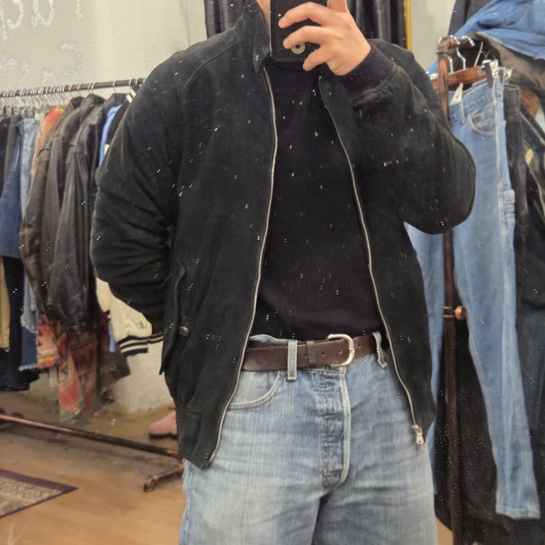 폴로 스웨이드 자켓 해링턴 바라쿠타 g9 상품이미지4