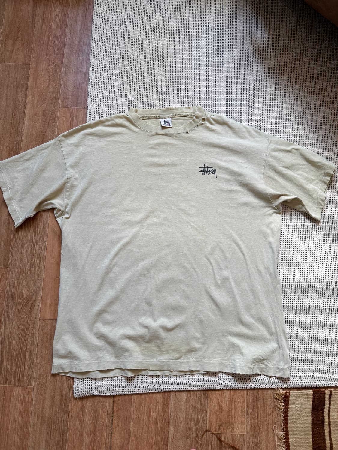 90s 2xl 빈티지 스투시 티셔츠 상품이미지5