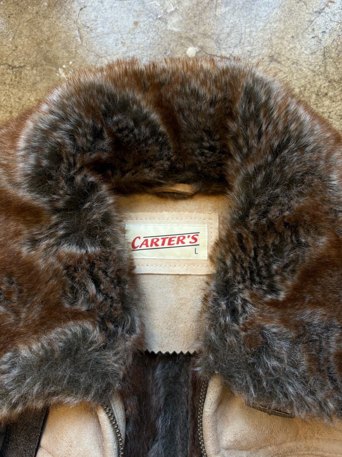 Carters 빈티지 퍼 무스탕 상품이미지4