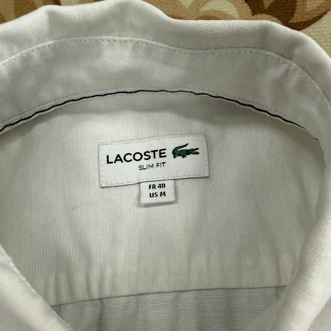 (M)라코스테 Lascote 옥스포드 코튼 셔츠(화이트) 상품이미지2