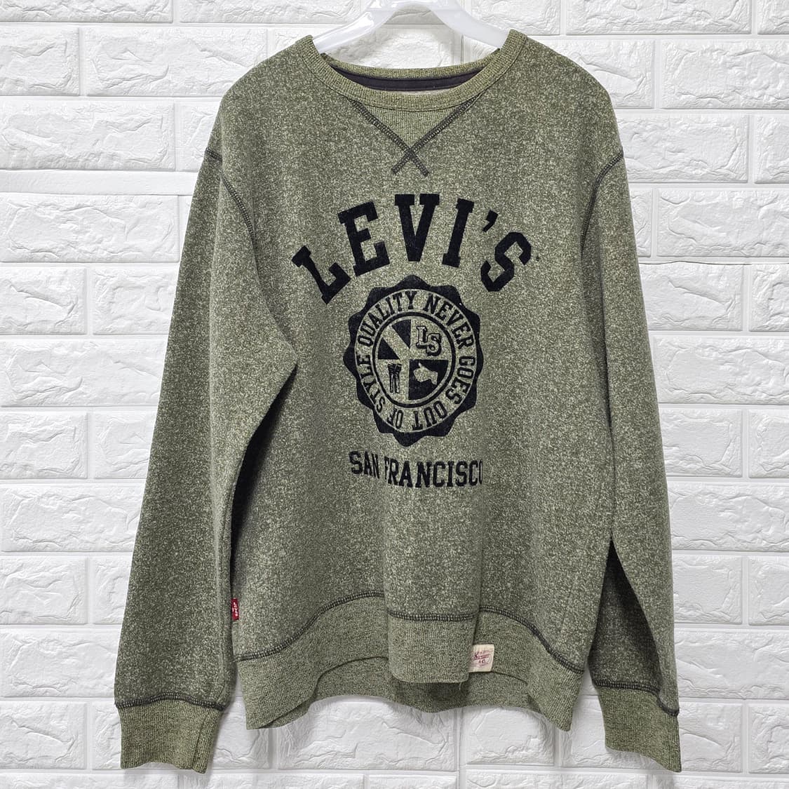 택포_ 리바이스 빈티지 니트  맨투맨 L 상품이미지1