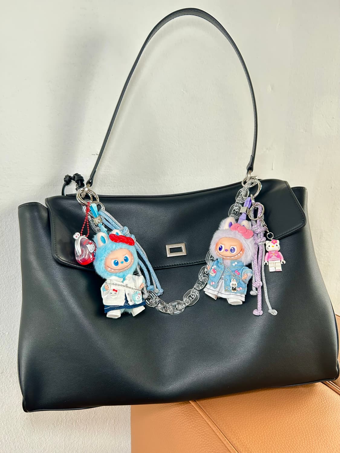 🐰미니라부부 내 마음속 비밀번호”K”커스텀키링 상품이미지5