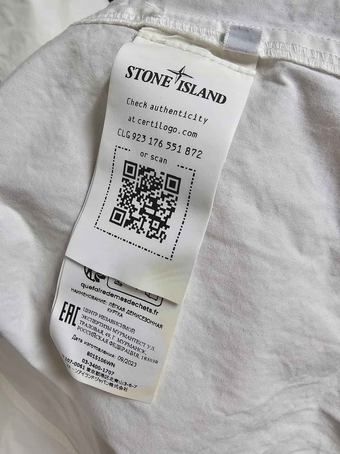 스톤아일랜드 올드 트리트먼트 오버셔츠 (새 상품) 상품이미지7