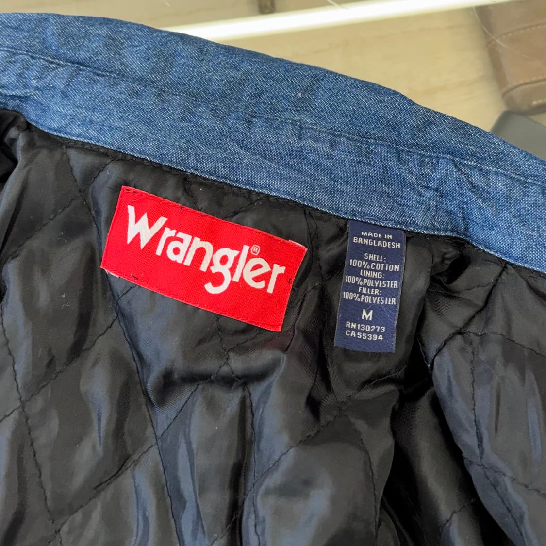 랭글러 클래식 트러커 데님 셔츠 자켓 (XL) 상품이미지5